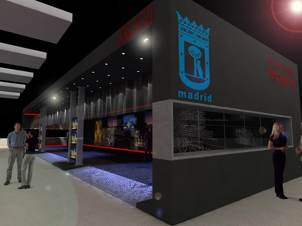 Messestand Außen